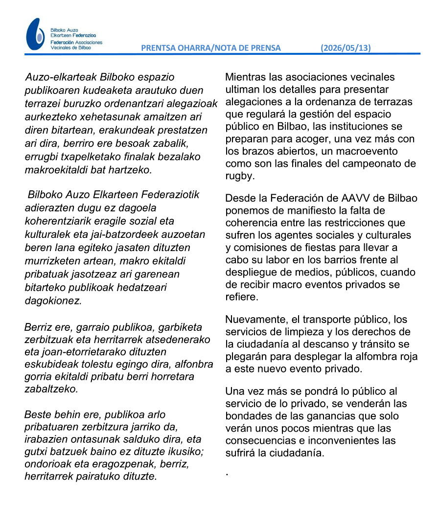 nota prensa evento rugby